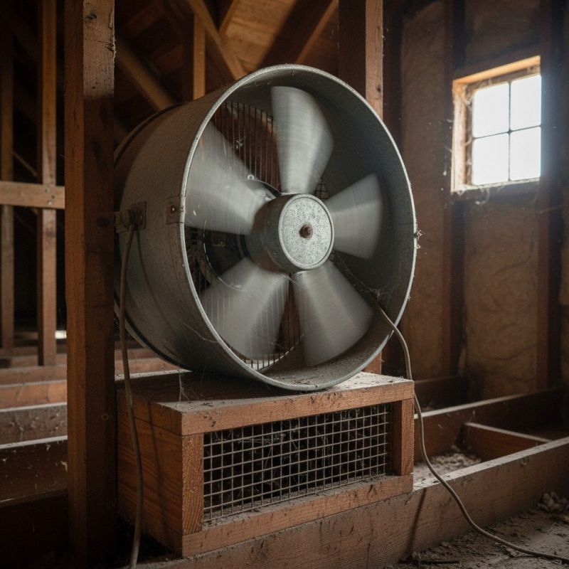 Attic Fan Replacement in Alpharetta, GA