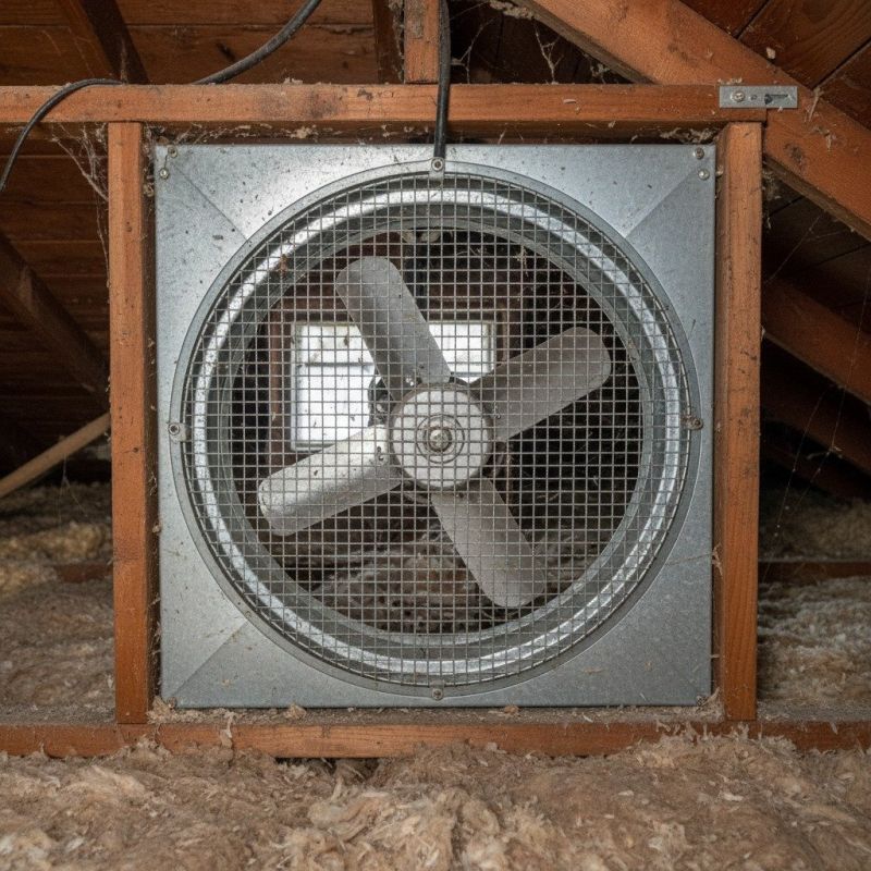Solar Exhaust Fan Installation in Heber City, UT